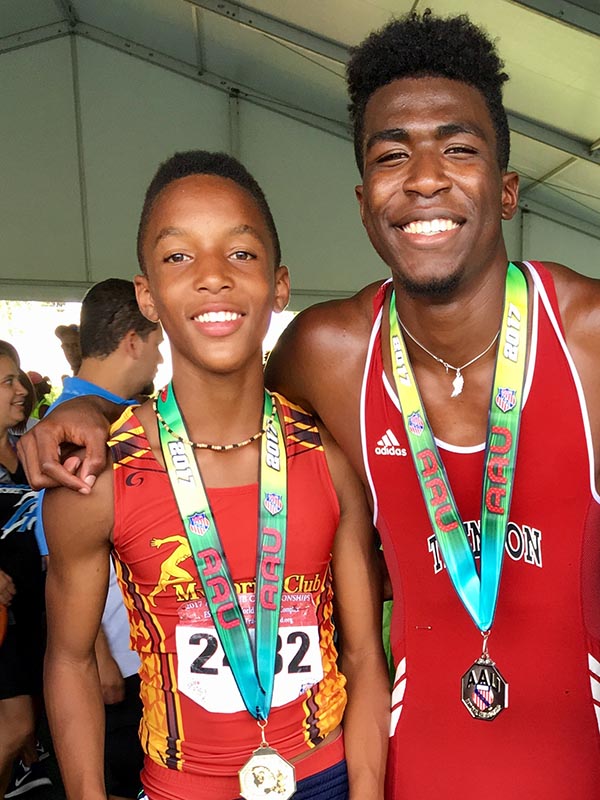 Madeus, Navarro reach AAU Junior Olympics; Whittle sets 13U AAU