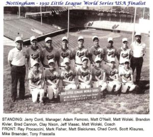 Nottingham Little Leaue 1992 Allstars at Little League World Series