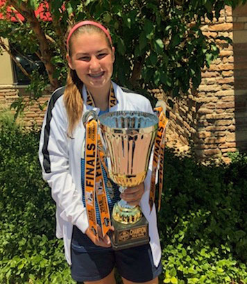 Hamilton’s Bella Pesce wins her second national soccer title with U16 ...