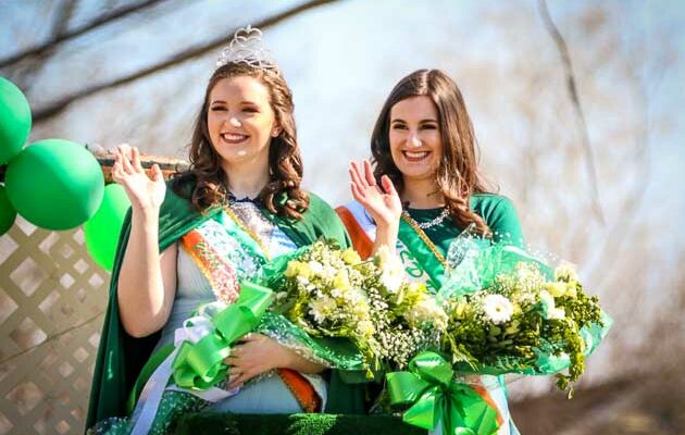 Miss. St. Patrick and Miss St. Patrick runner up