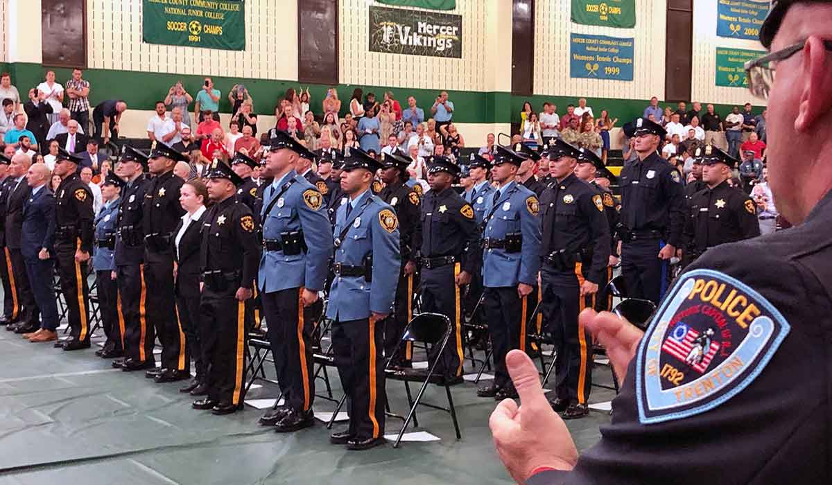 Mercer County Police Academy Graduates 21st Class of Police Officers